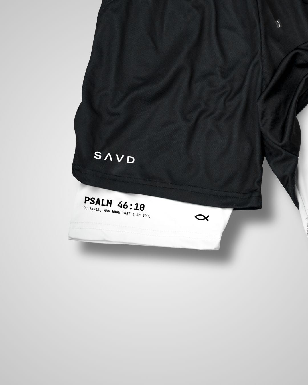 Psalm 46:10 'Be Still' Youth Performance Shorts