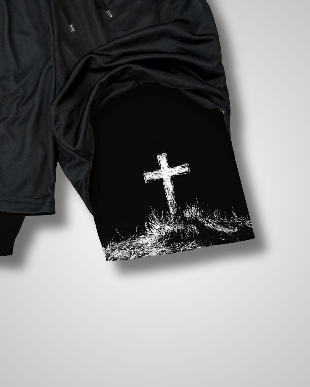 Psalm 56:3 'Cross' Youth Performance Shorts