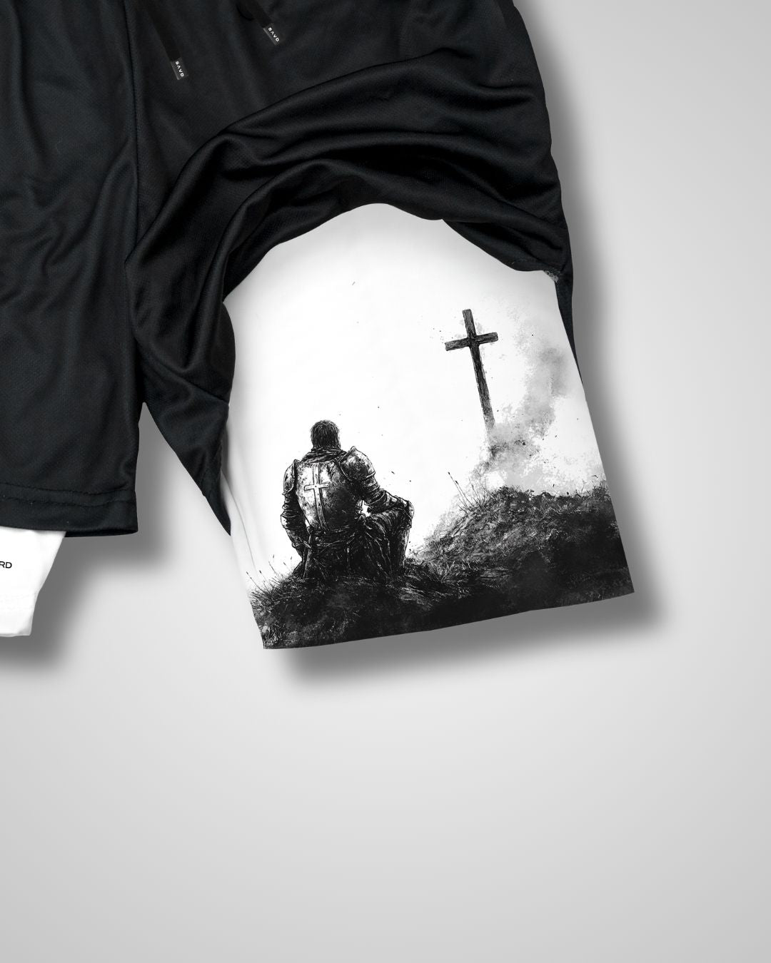 Psalms 27:1 Soldier’s Faith Performance Shorts