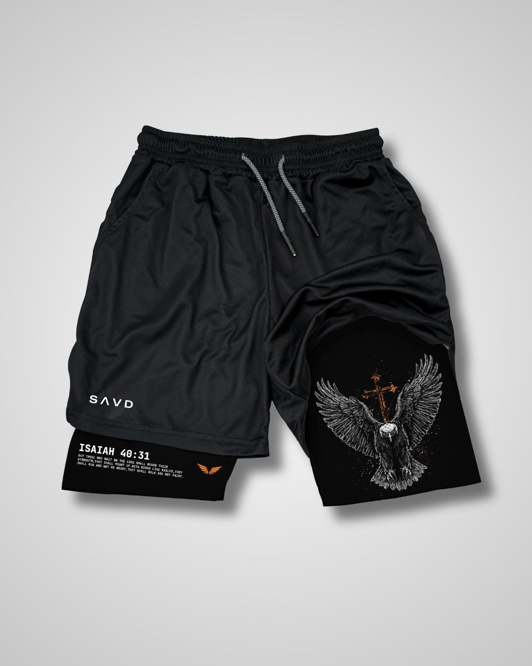 Isaiah 40:31 'Eagle’s Ascent' Youth Performance shorts