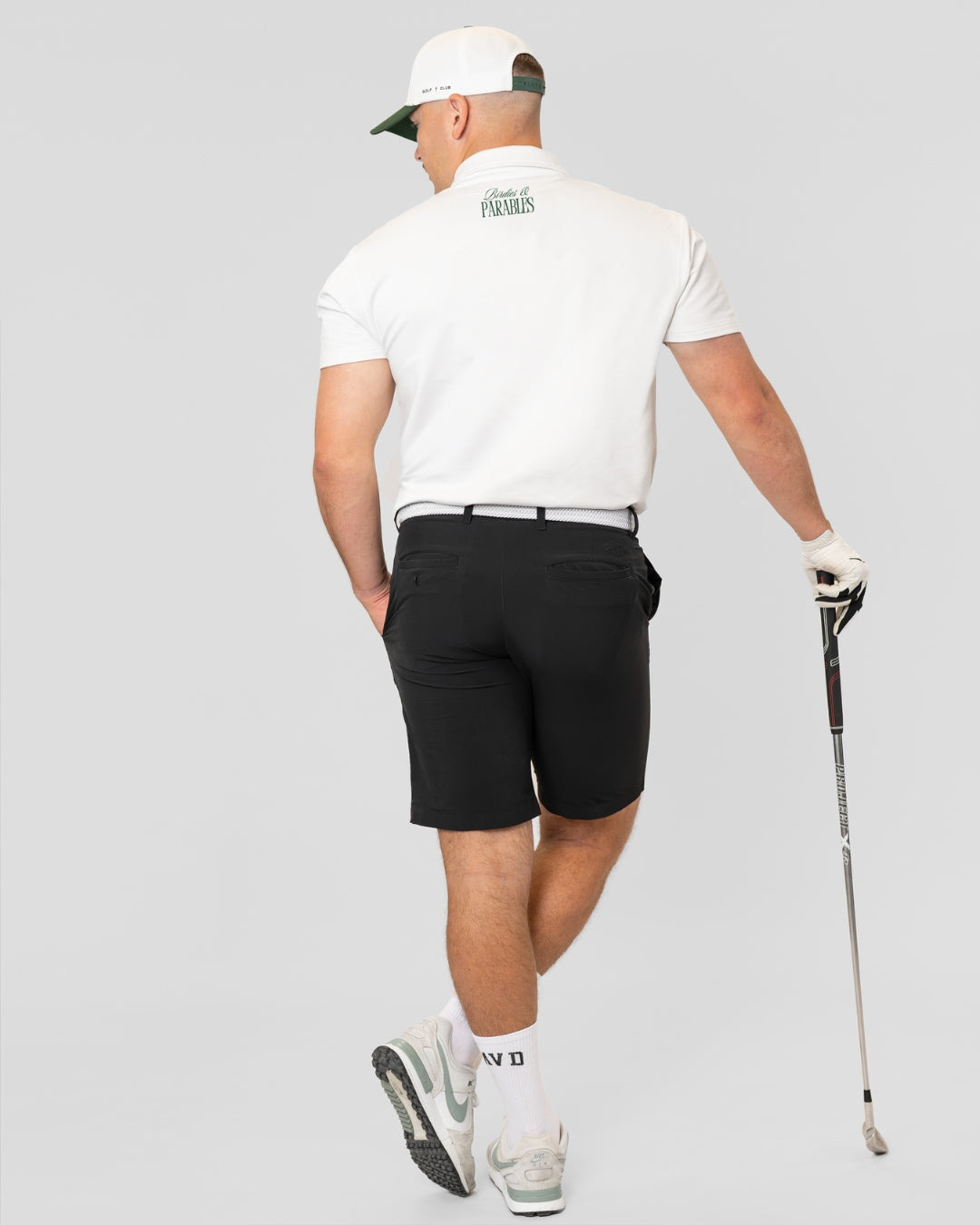 Birdies & Parables Golf Polo - OB White