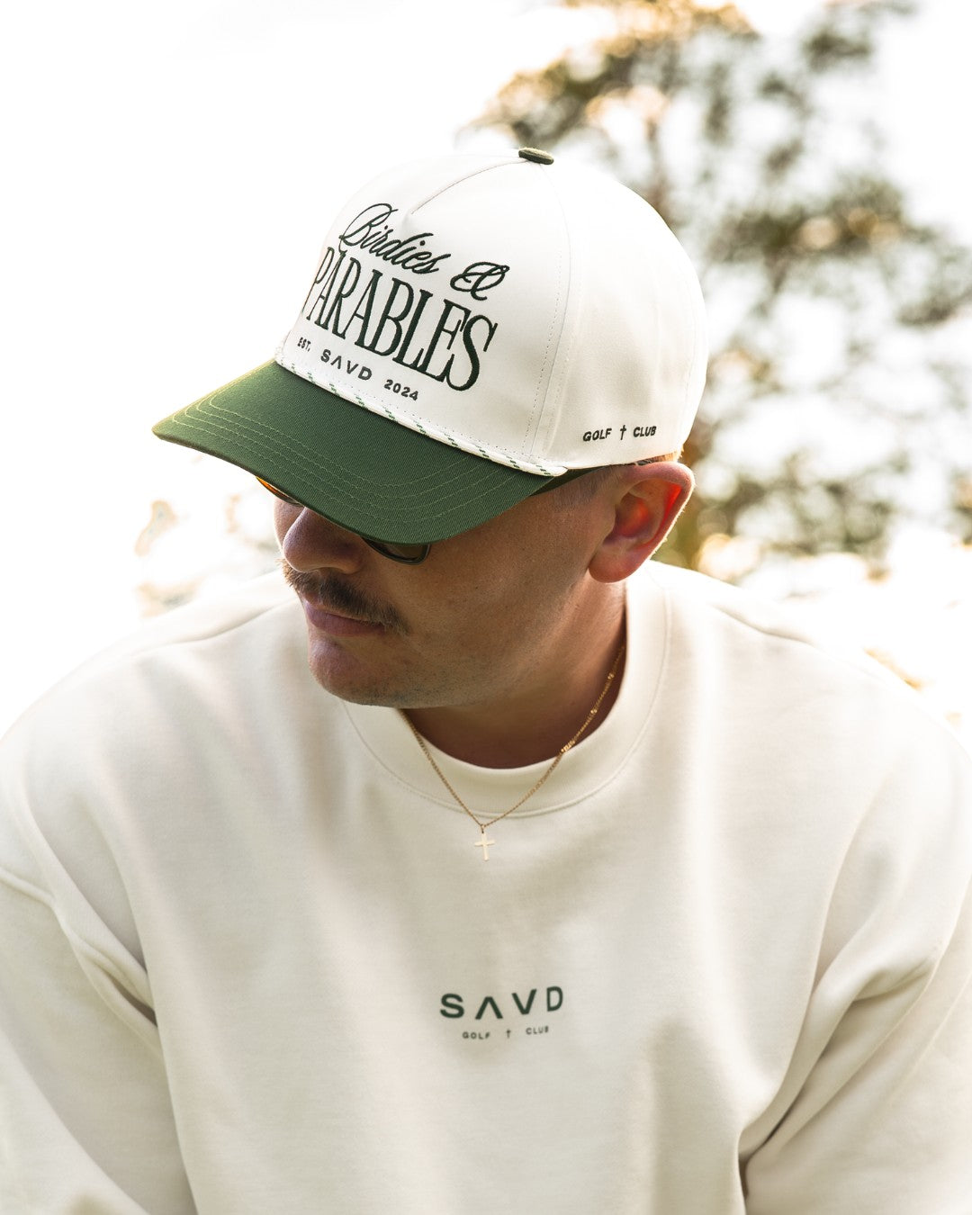 Birdies & Parables Golf Rope Hat - Green