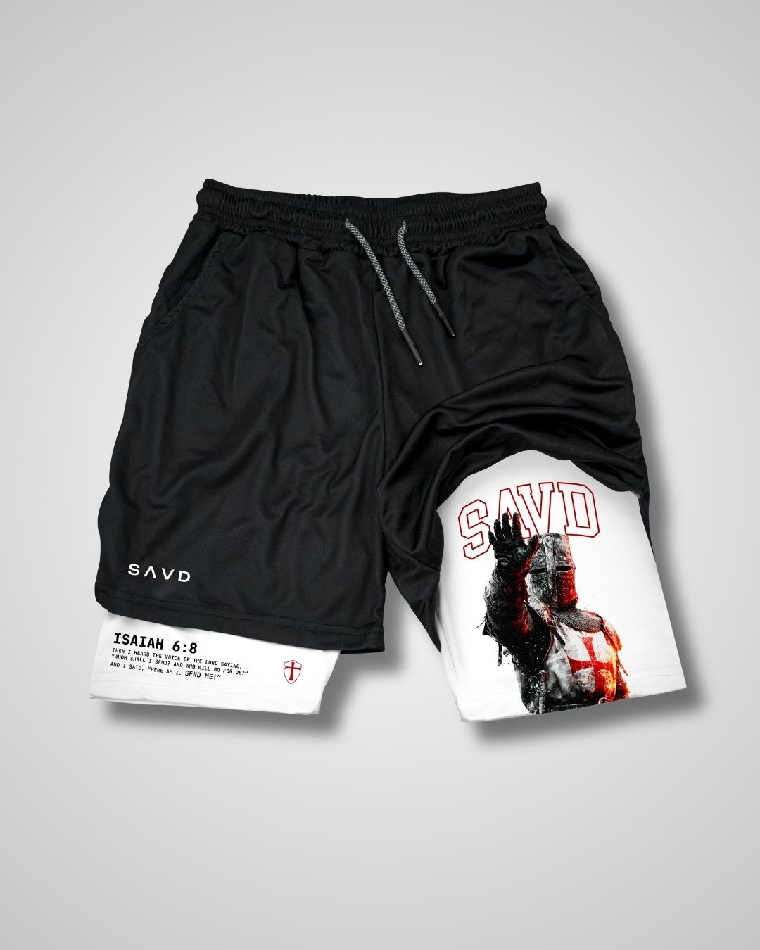 Isaiah 6:8 'Courage' Youth Performance Shorts