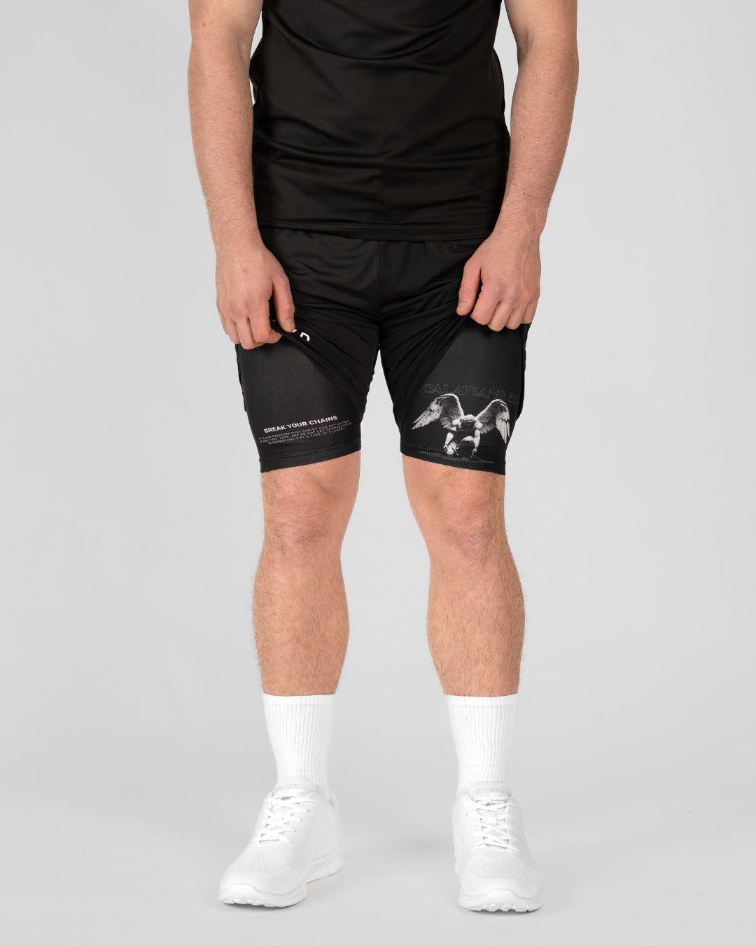 Galatians 5:1 ’Break Your Chains’ Men’s Performance Shorts
