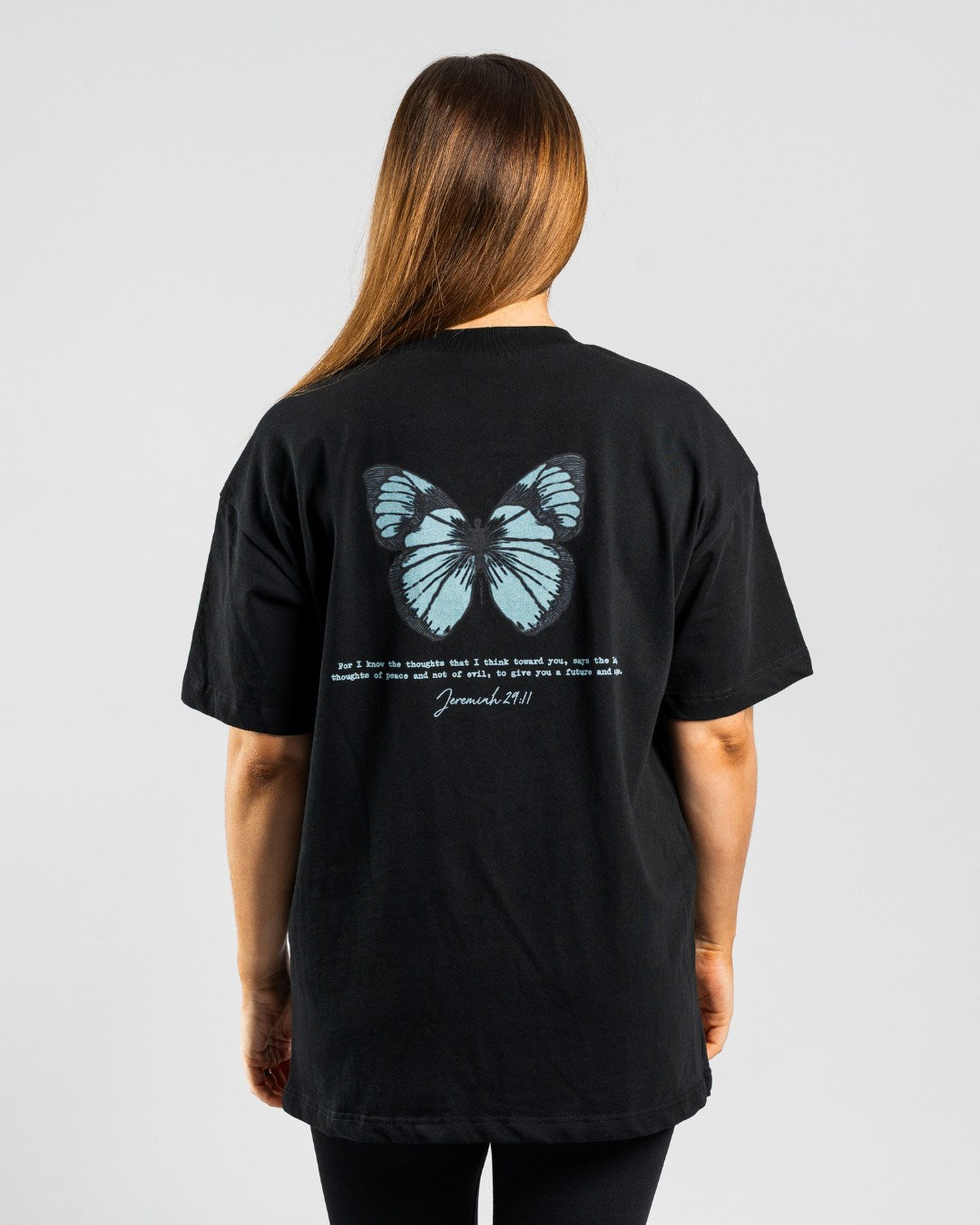 Jeremia 29:11 'Wings of Hope' Women’s Oversized T-Shirt