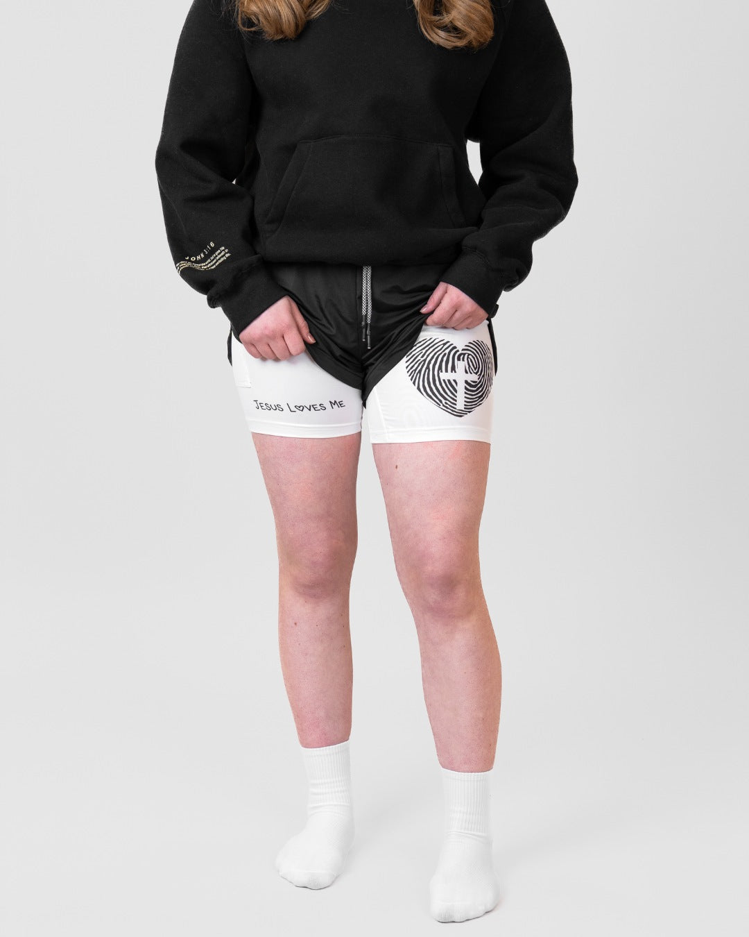 'Jesus Loves Me' Girls Performance Shorts