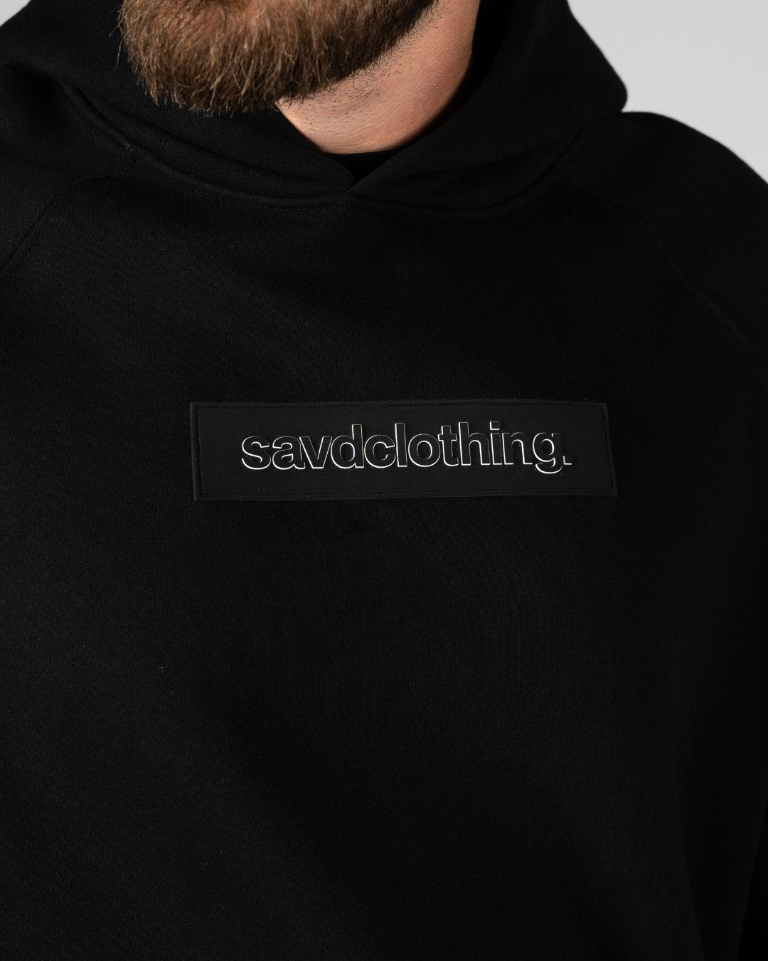 Joshua 1:9 'Lion' Oversized Box Logo Hoodie