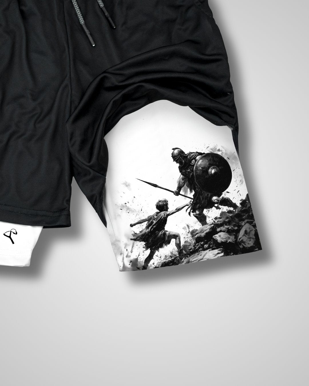 Joshua 1:9 'David' Men's Performance Shorts