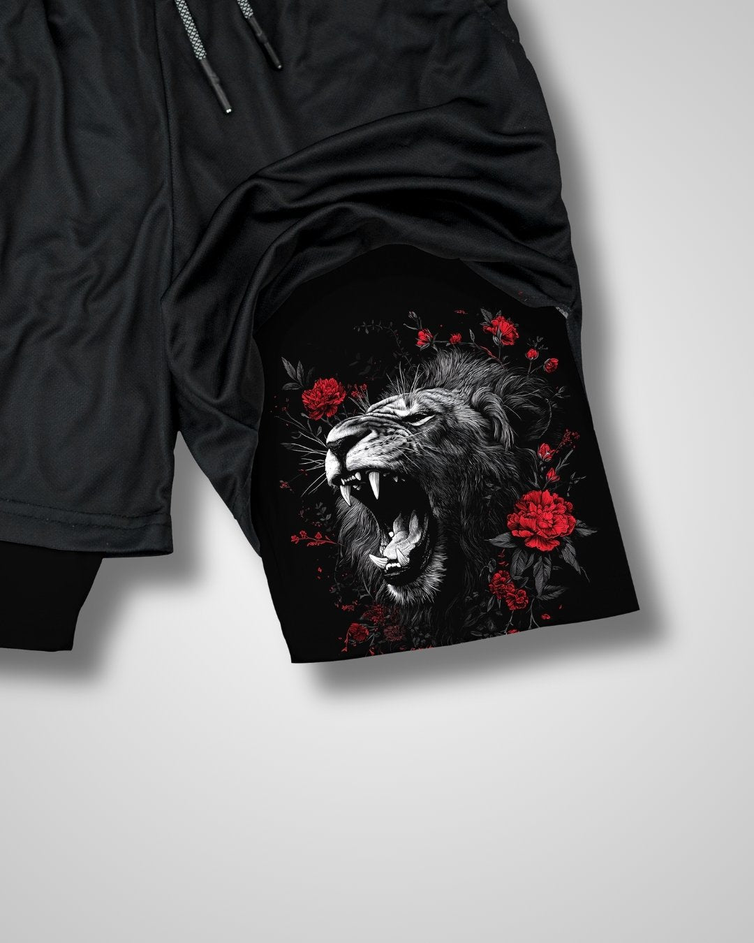 Philippians 4:13 'Lionheart' Youth Performance Shorts