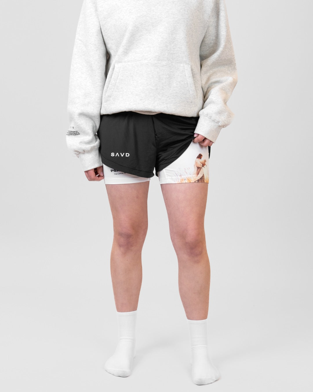 Psalm 23:1 'My Shepherd' Girls Performance Shorts