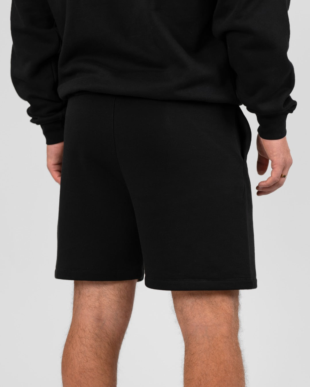 Psalm 23:4 Sweat Shorts - Black