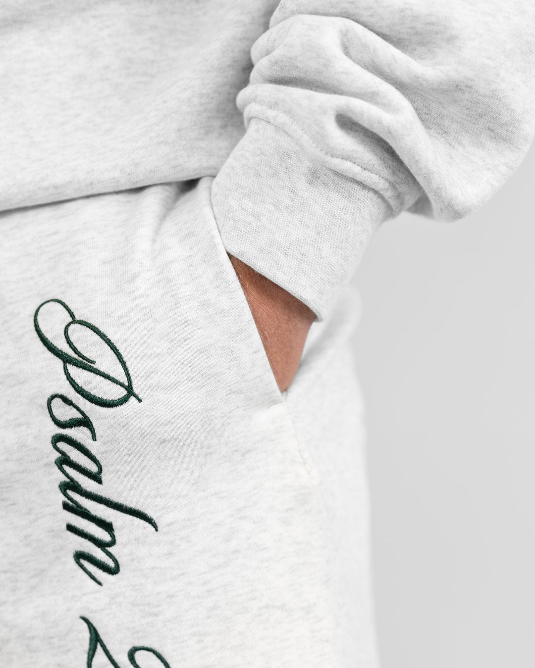 Psalm 23:4 Sweat Shorts - Grey
