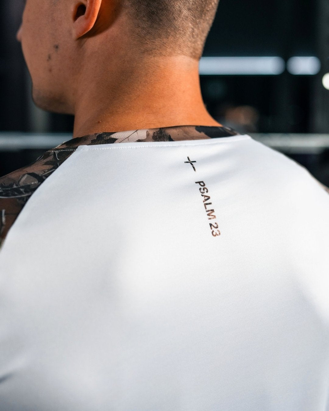 Psalm 23 Men's Camo Long Sleeve - Oakwood