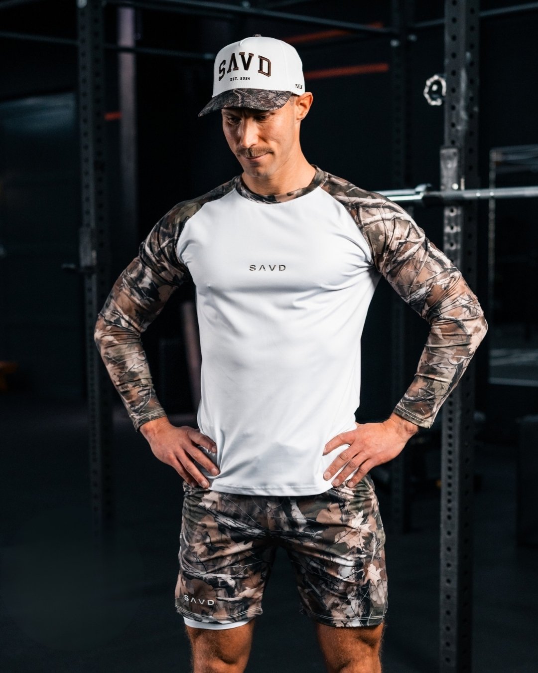 Psalm 23 Men's Camo Performance shorts - Oakwood