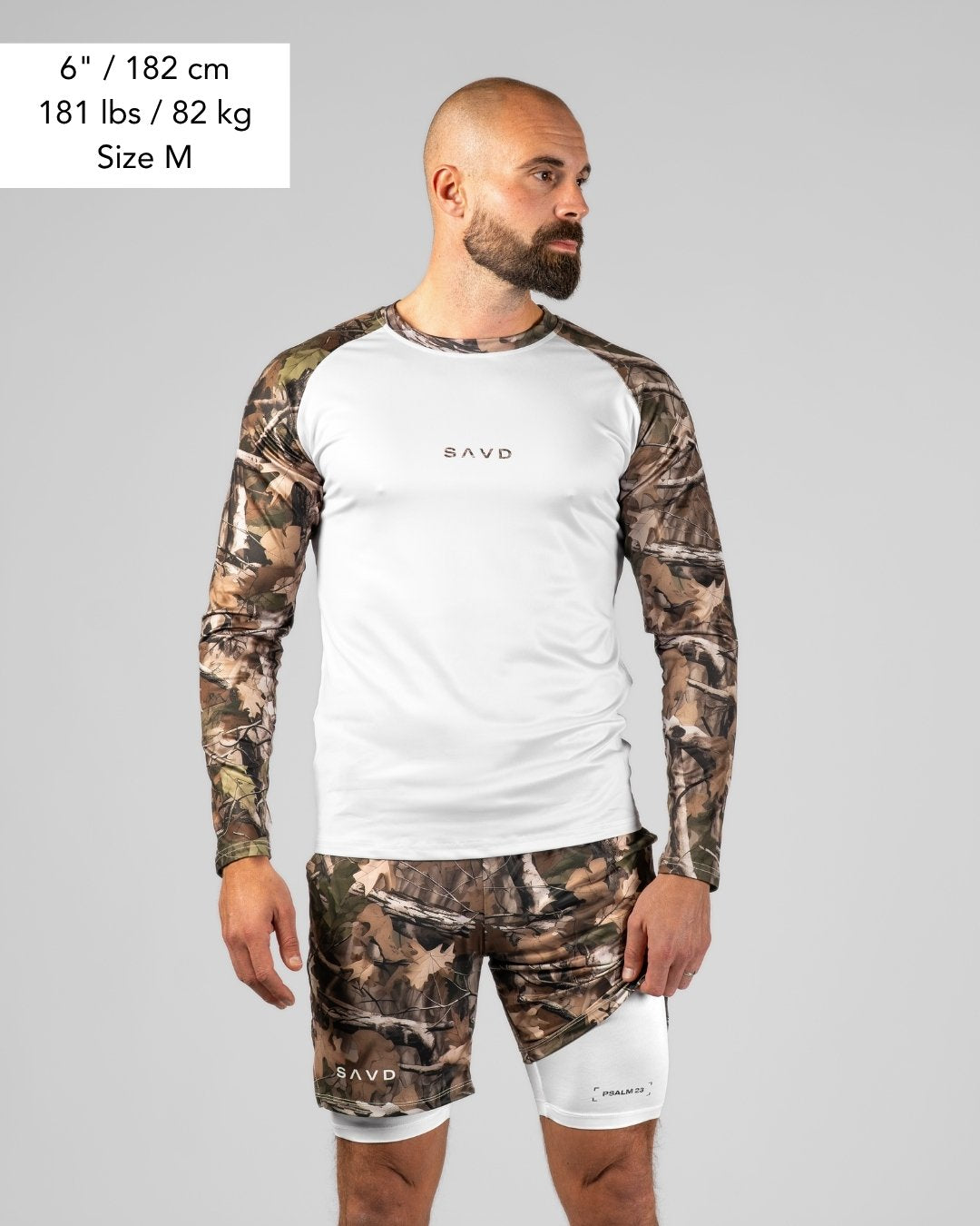 Psalm 23 Men's Camo Performance shorts - Oakwood