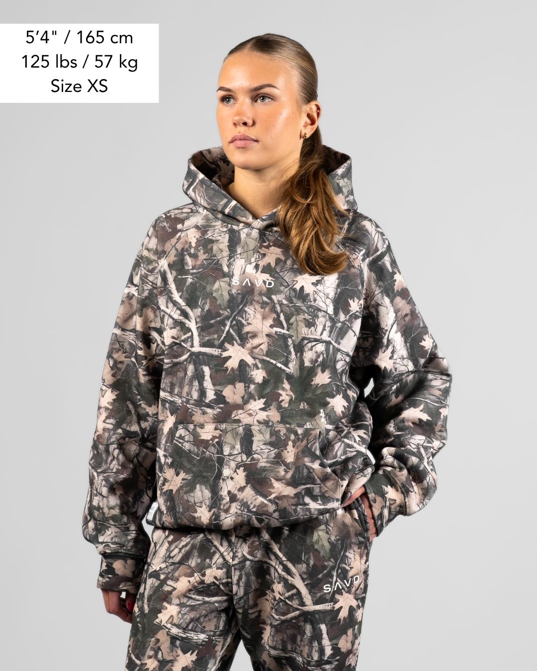 Psalm 23 Oversized Camo Hoodie - Oakwood