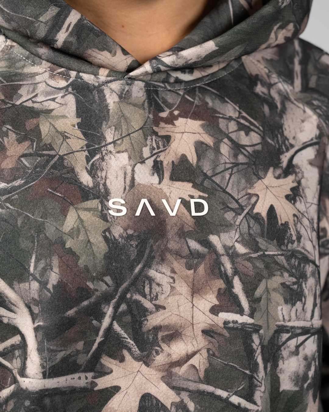 Psalm 23 Oversized Camo Hoodie - Oakwood