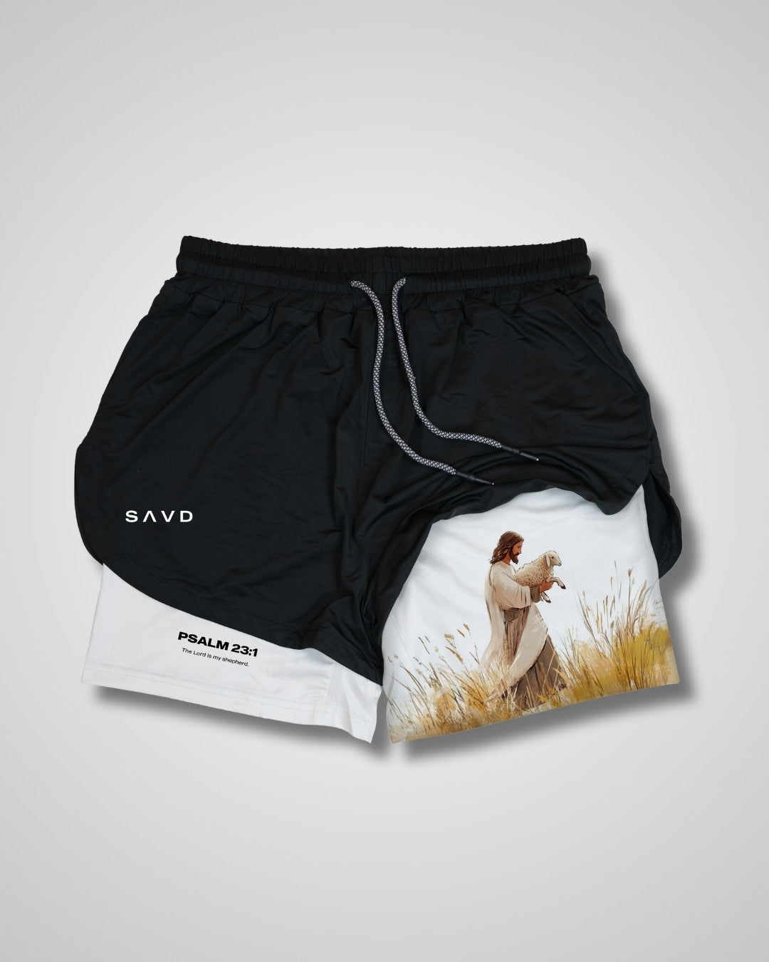 Psalm 23:1 'My Shepherd' Girls Performance Shorts