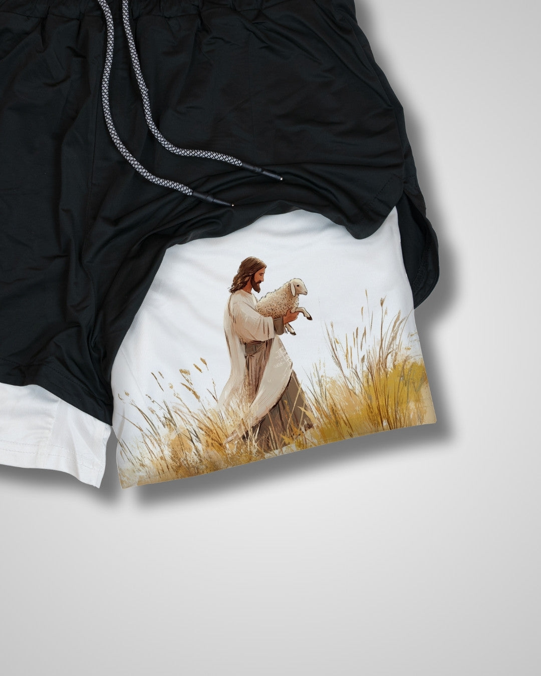 Psalm 23:1 'My Shepherd' Girls Performance Shorts