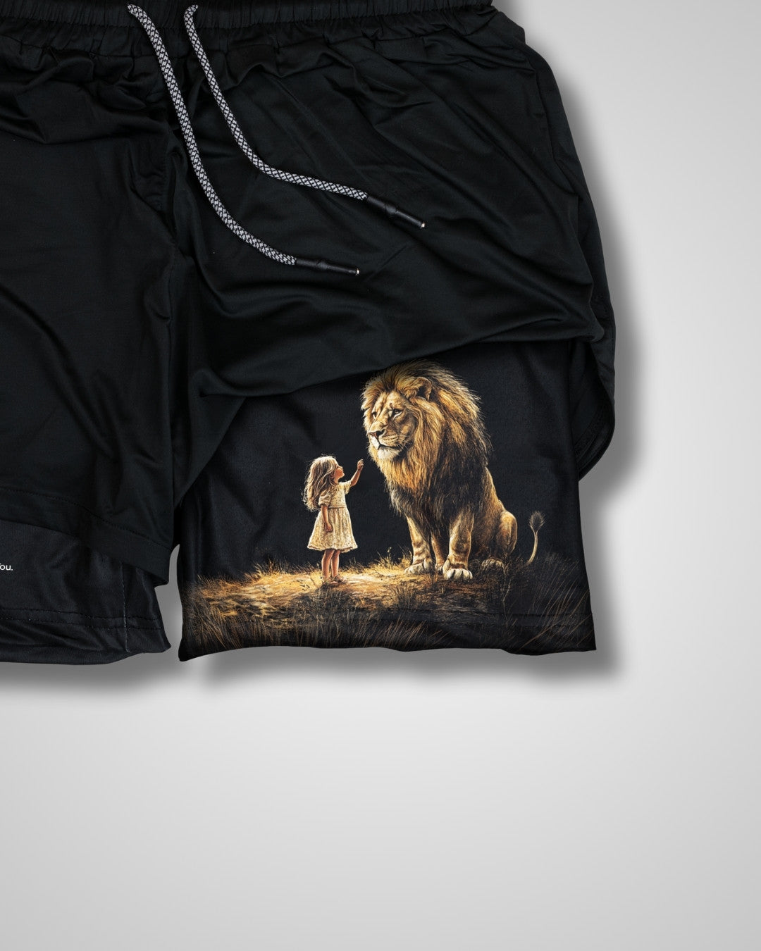 Psalm 56:3 'Fearless Trust' Girls Performance Shorts