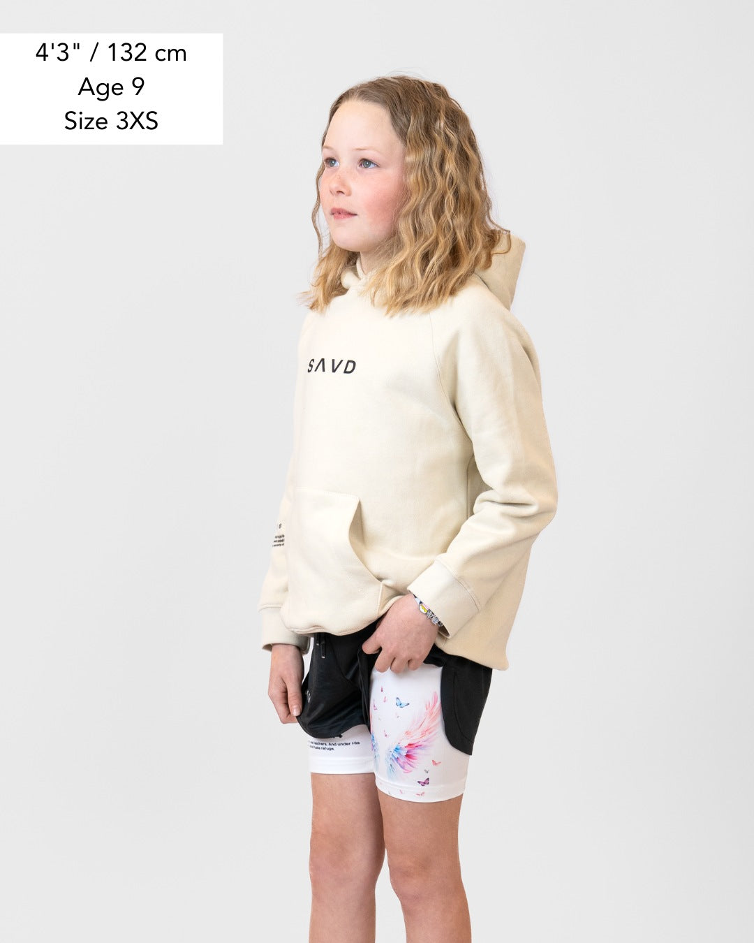 Psalm 91:4 'Under His Wings' Girls Performance Shorts