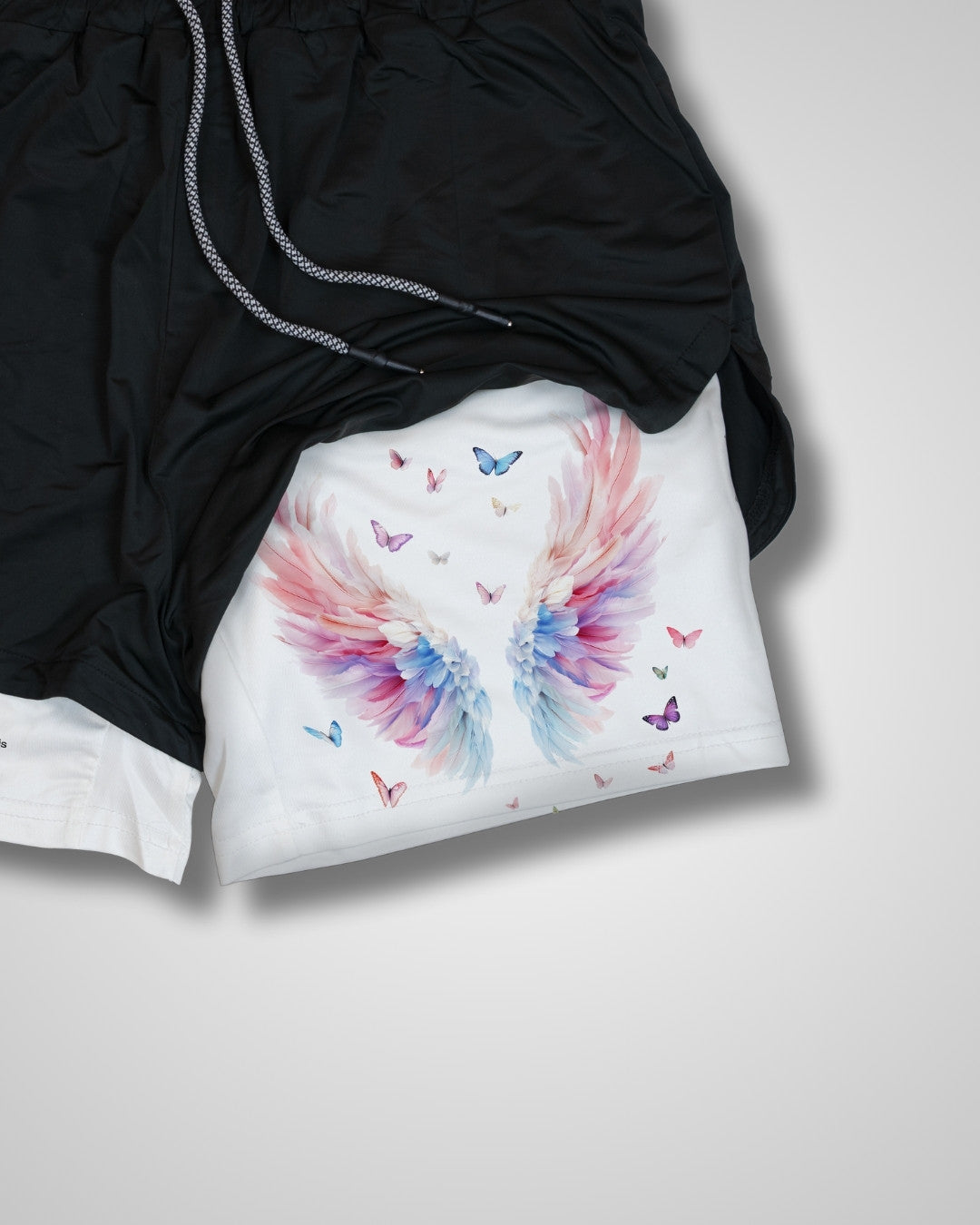 Psalm 91:4 'Under His Wings' Girls Performance Shorts