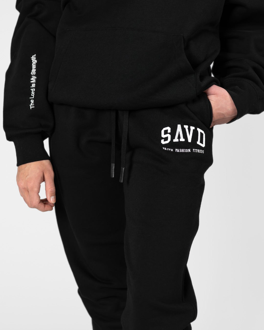 SAVD College Joggers – Cuffed Fit