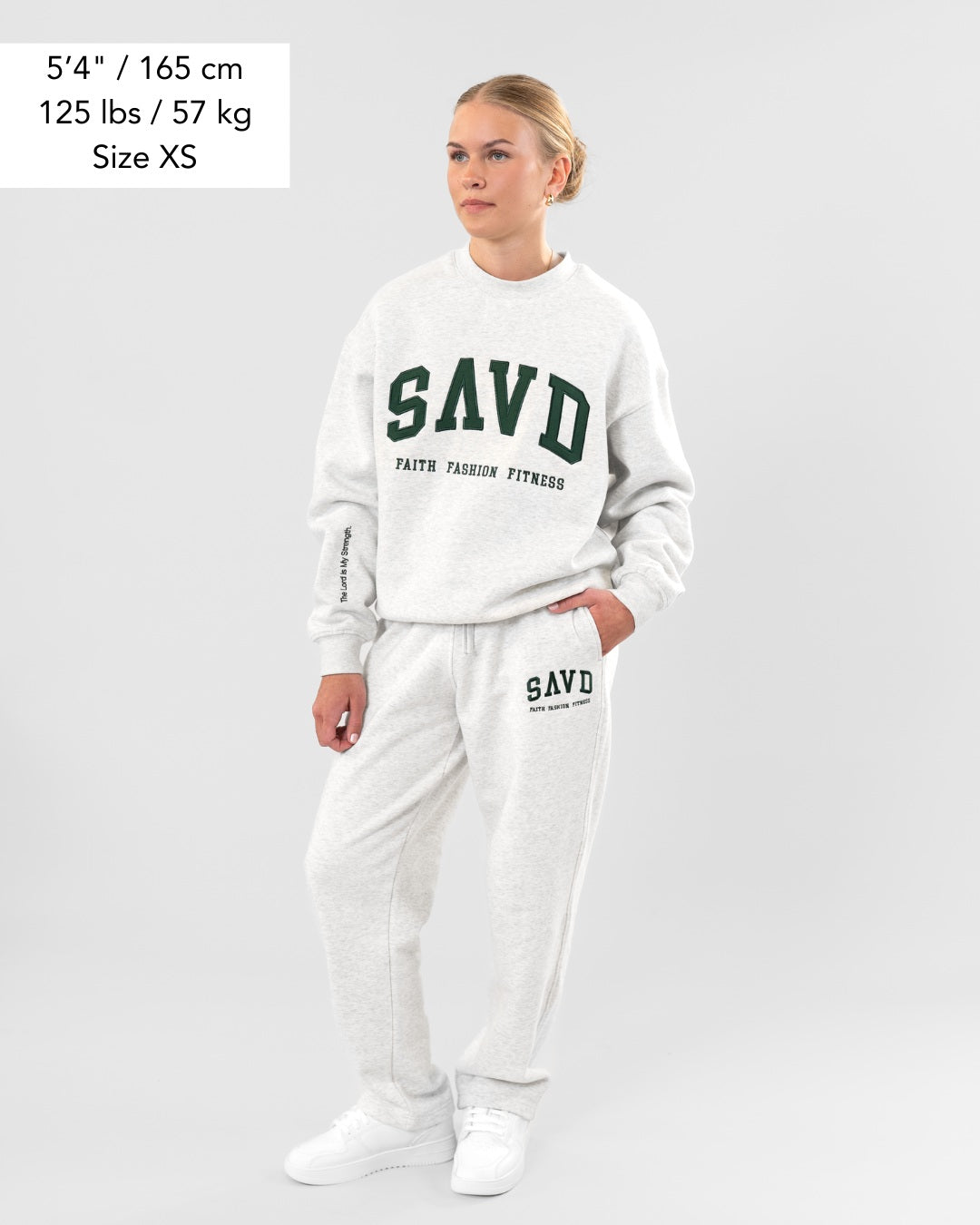 SAVD College Joggers – Straight Fit