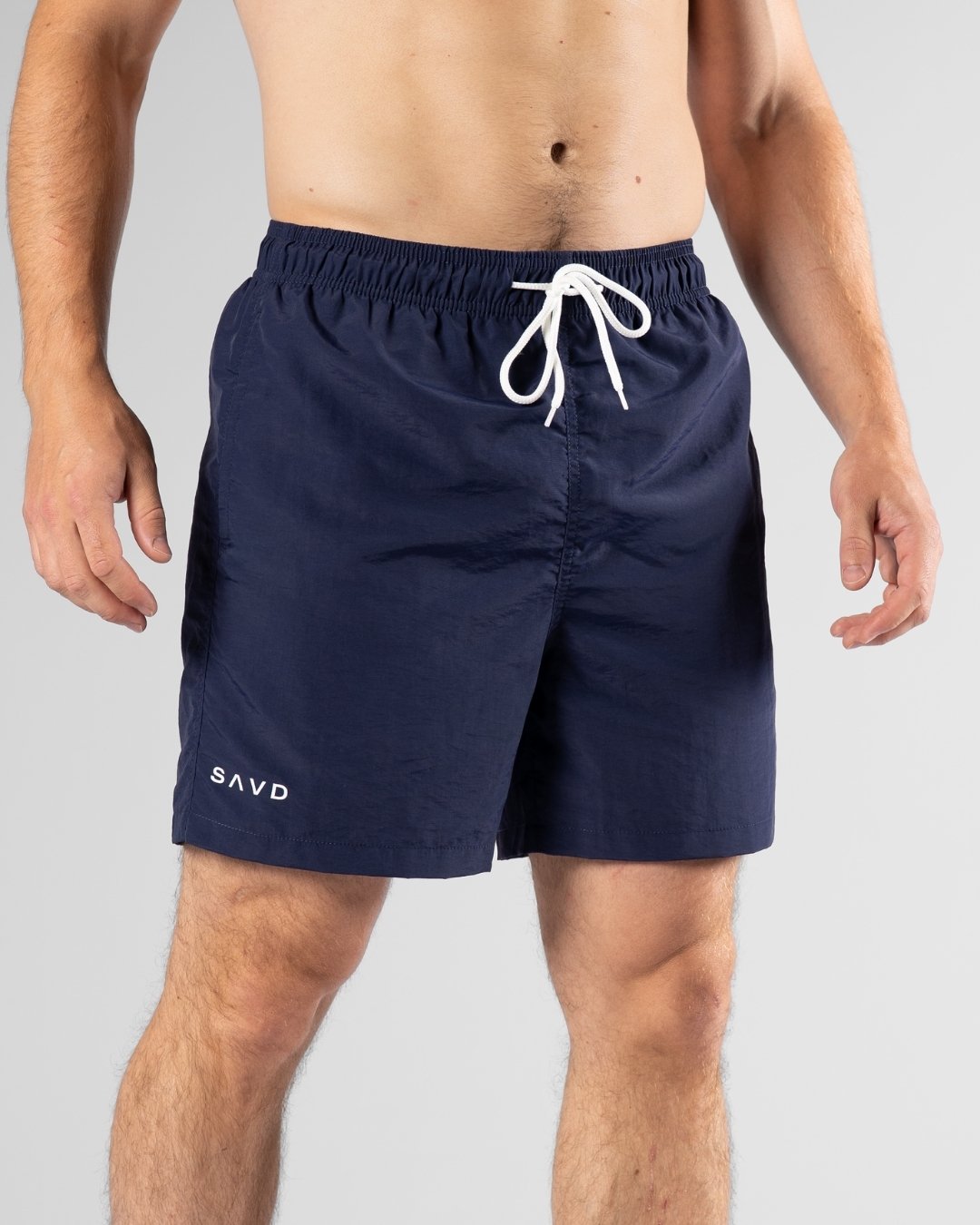 SAVD John 3:16 Swim Trunks - Navy Blue