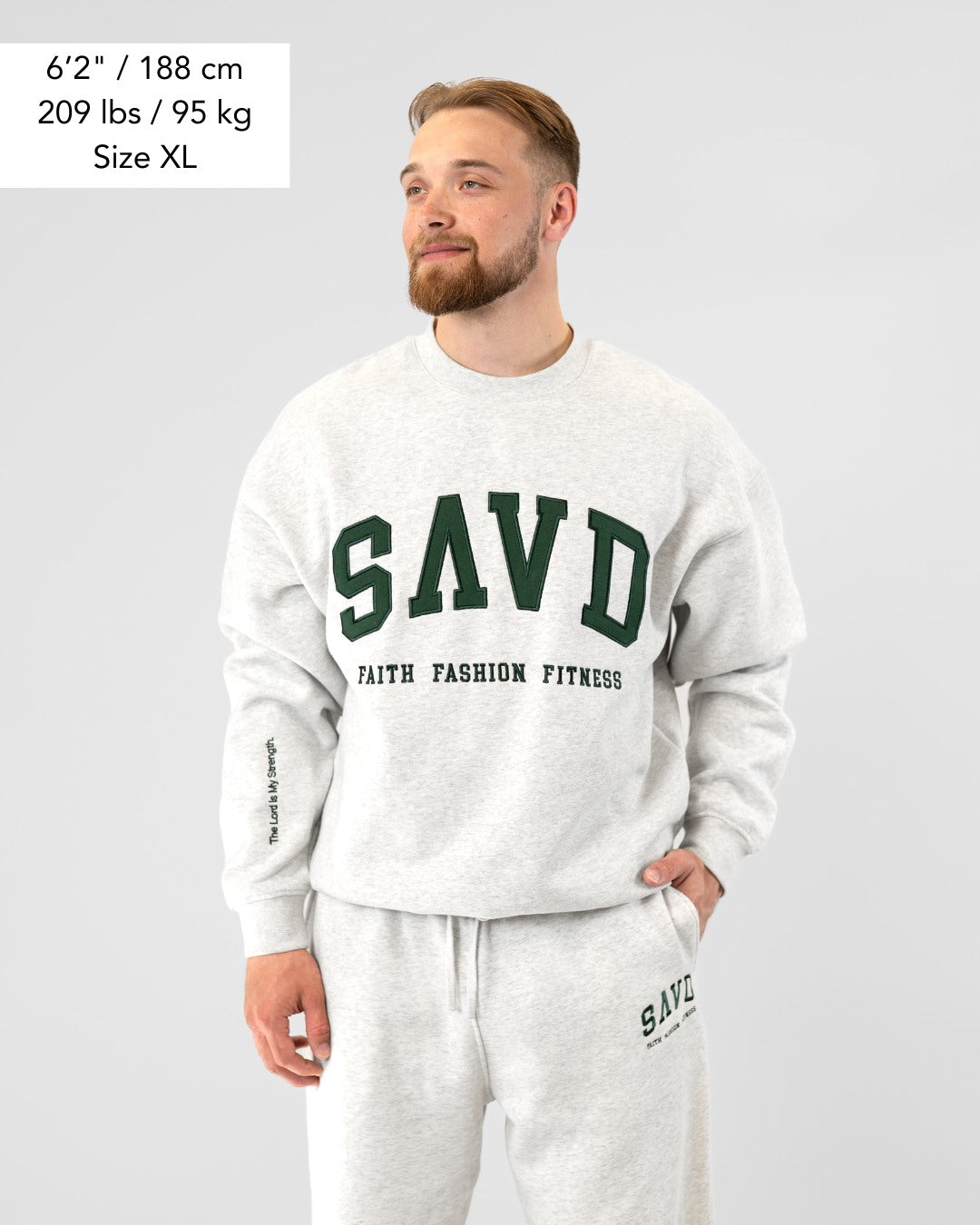 SAVD Oversized College Sweater