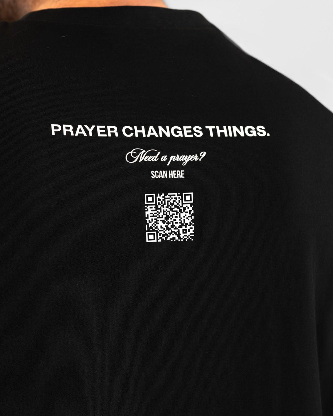SAVD Prayer Mens Oversized T-shirt
