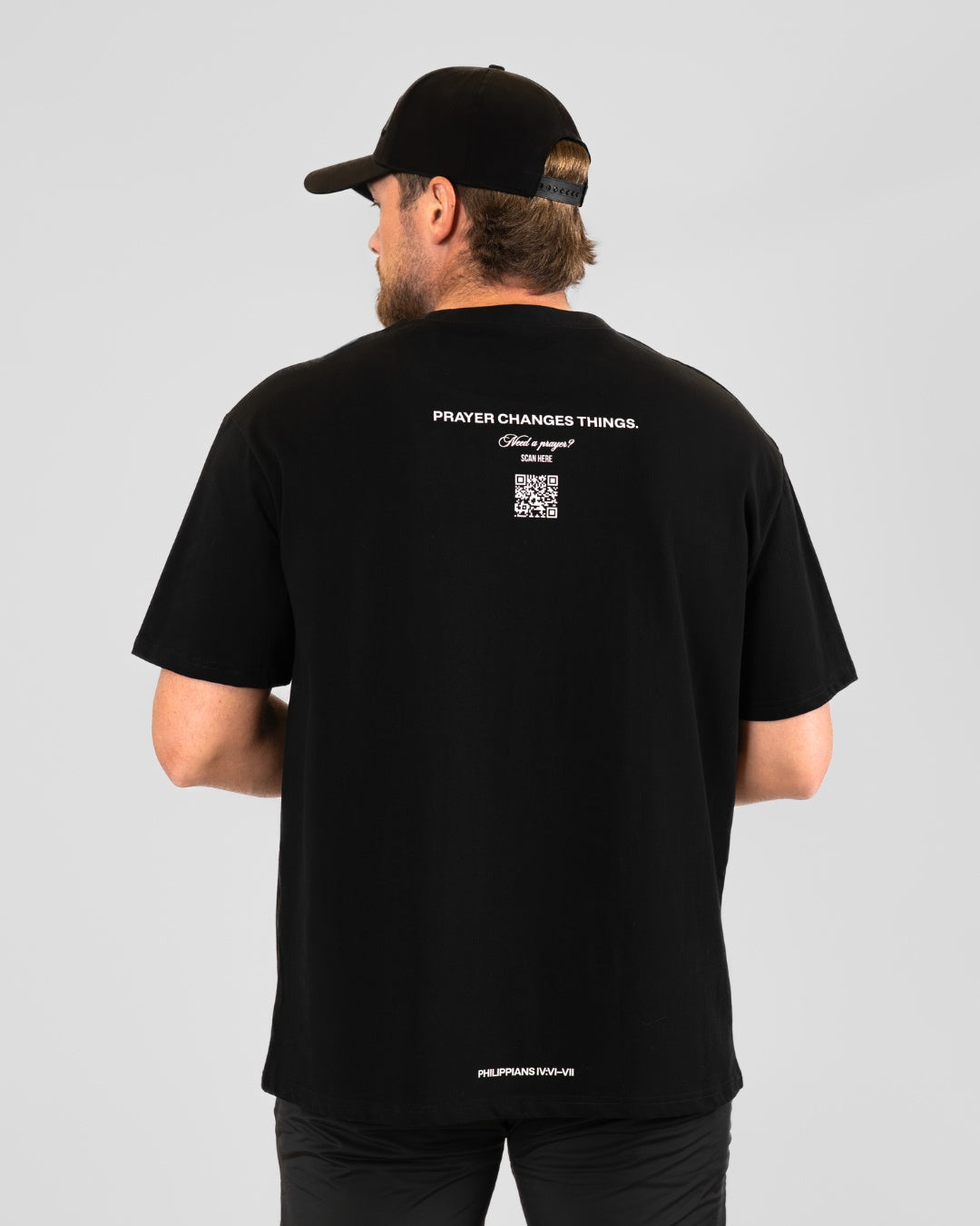 SAVD Prayer Mens Oversized T-shirt