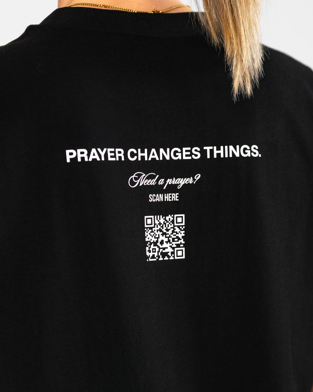 SAVD Prayer Womens Oversized T-shirt