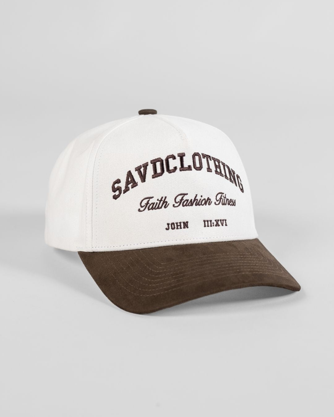 SAVD Suede Snapback - Brown