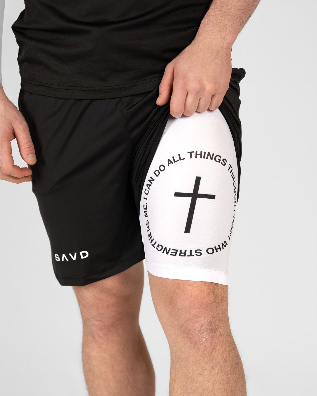 'Strength in Christ' Men’s Performance Shorts