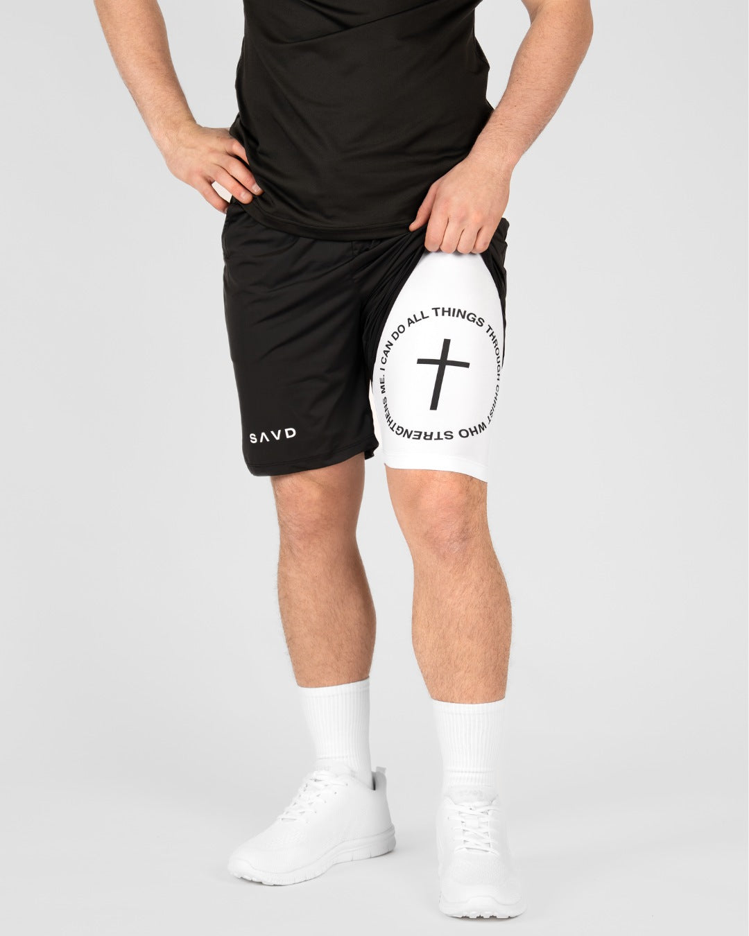 'Strength in Christ' Men’s Performance Shorts