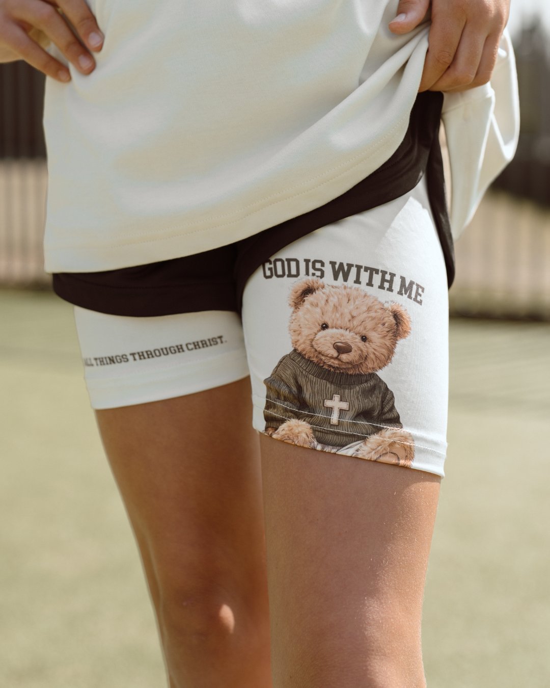 'Teddy' Girls Performance Shorts