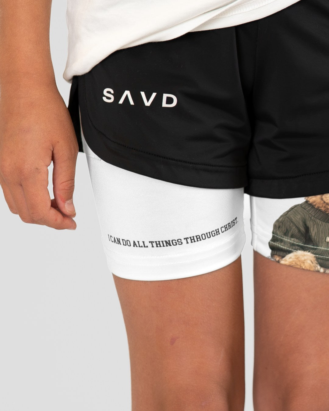 'Teddy' Girls Performance Shorts