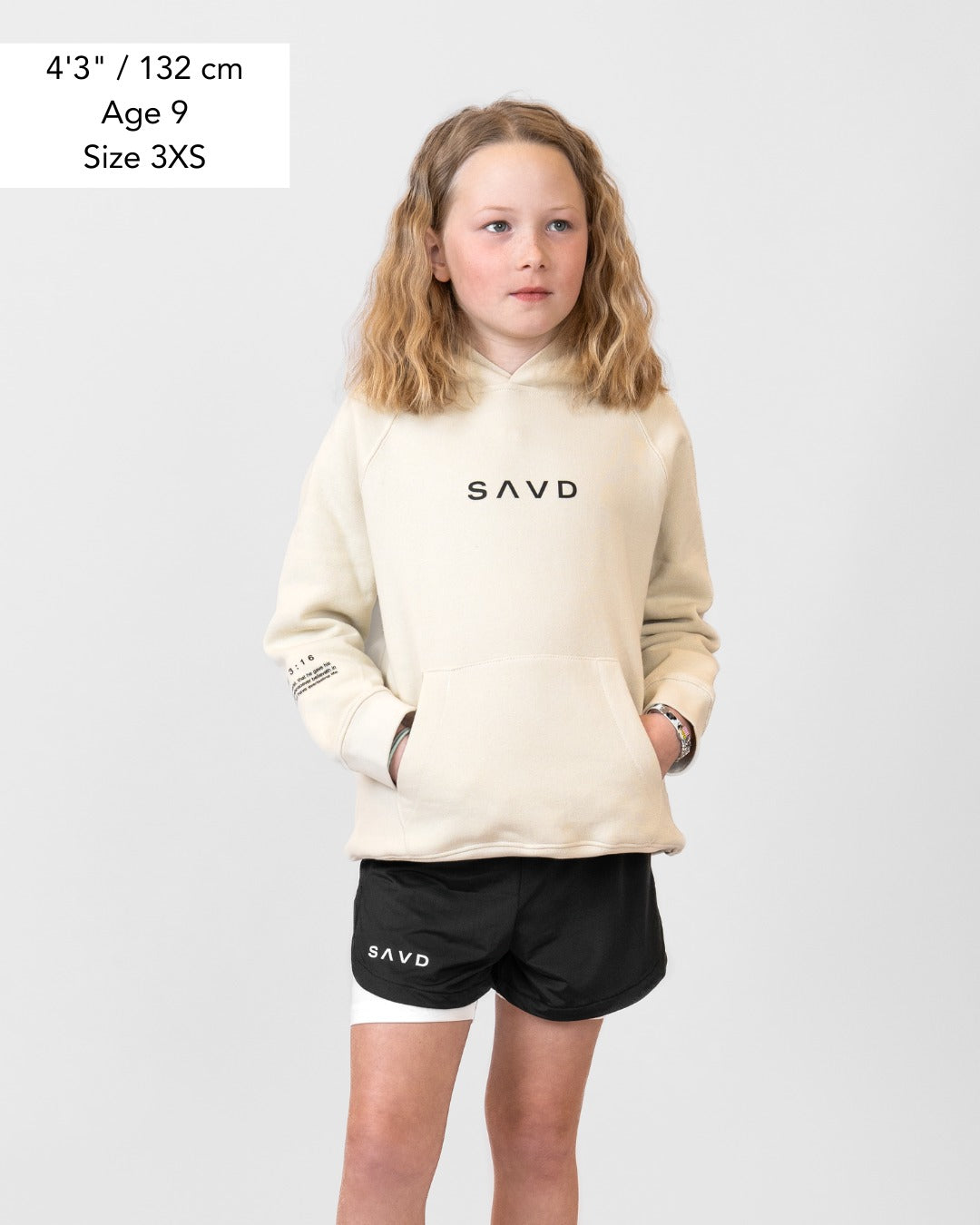Joshua 1:9 'Lion' Girls Performance Shorts