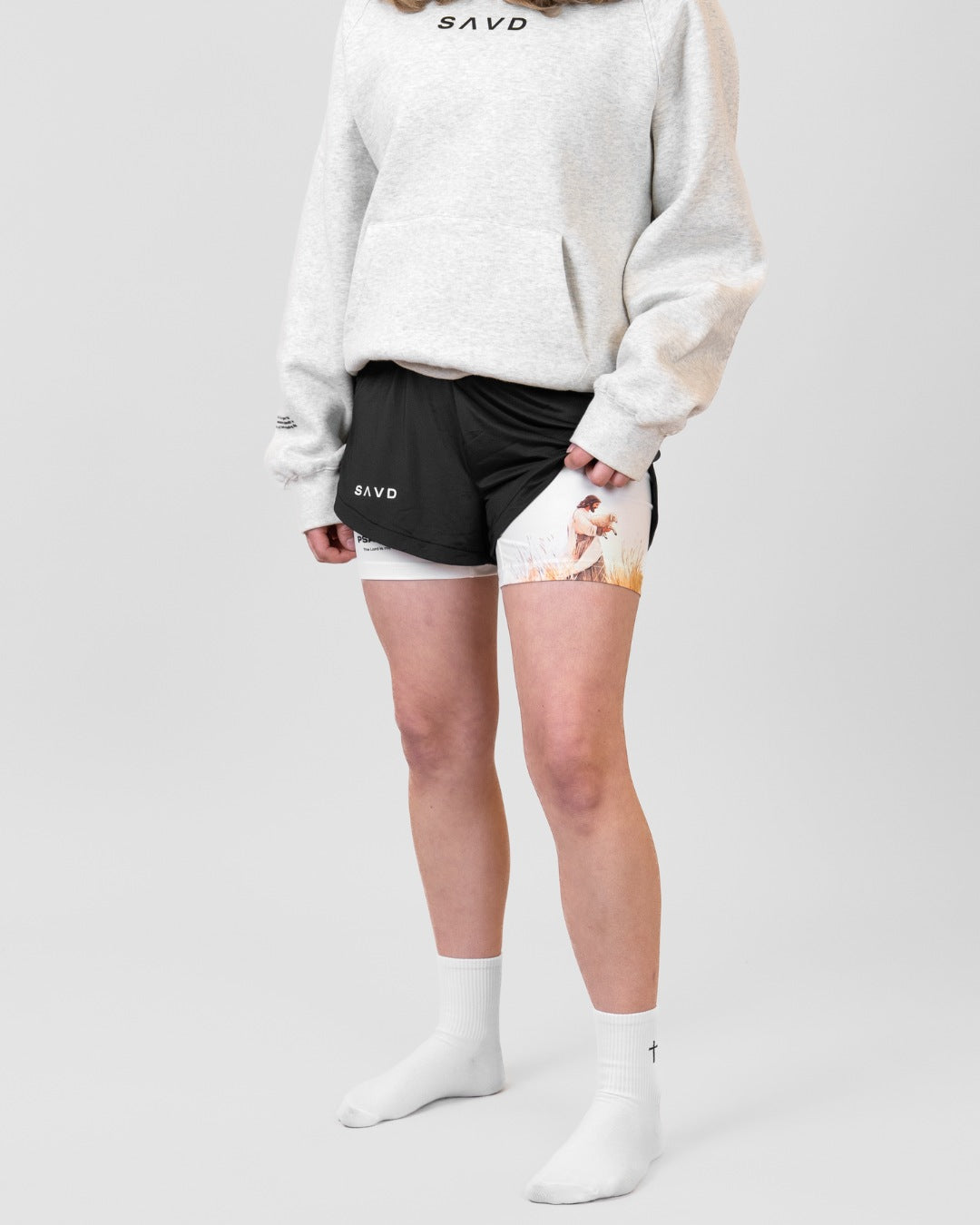 Psalm 23:1 'My Shepherd' Girls Performance Shorts