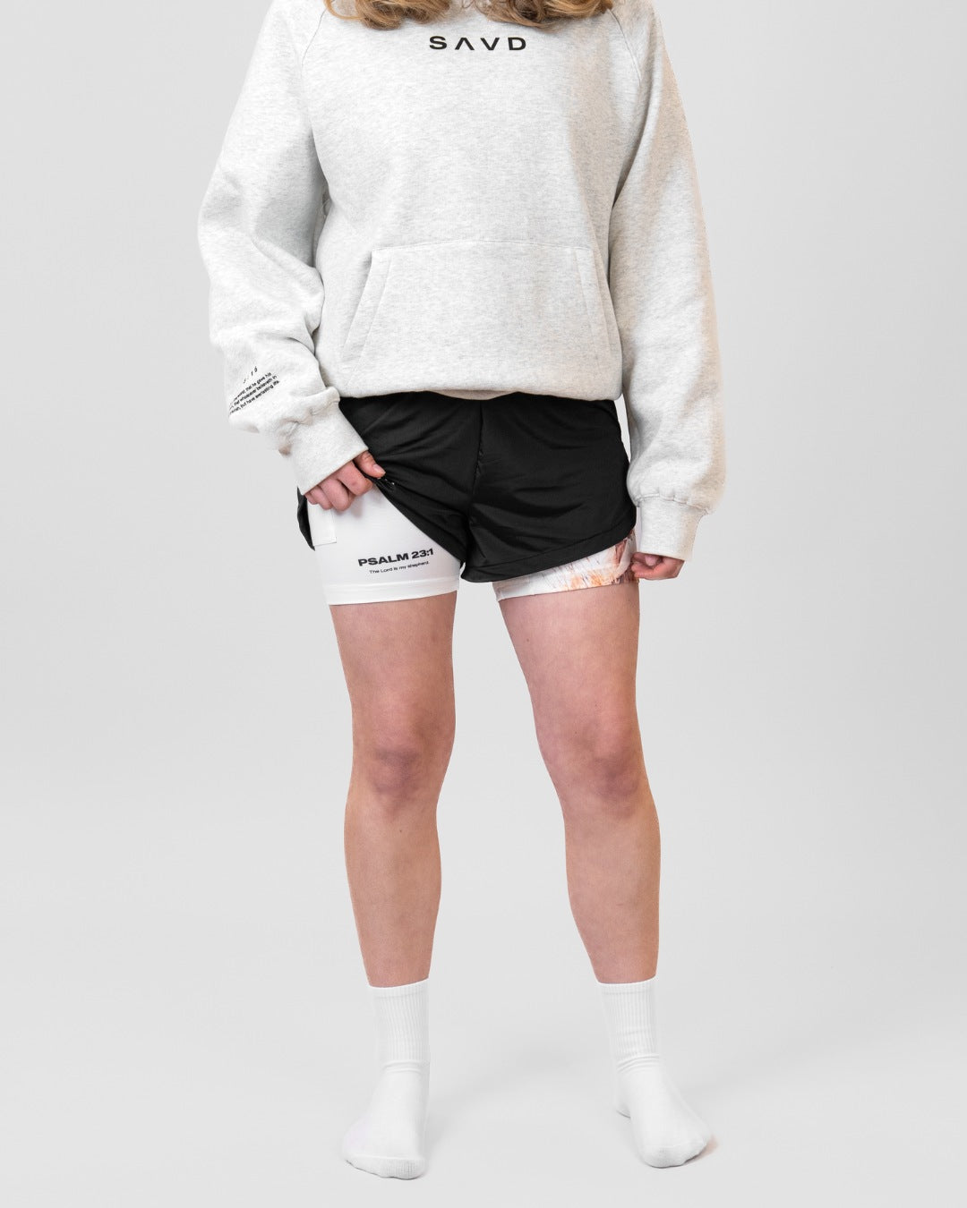 Psalm 23:1 'My Shepherd' Girls Performance Shorts